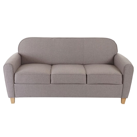 Sofa 3-osobowa ARTIS, Piękny Elegancki Design, Uniwersalna i Wygodna, Tkanina kolor Szary