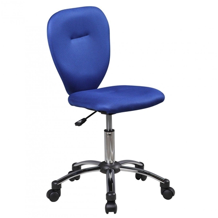 Krzesło dla Dziecka FLORA, Regulowane, 6-15 lat, Niebieskie