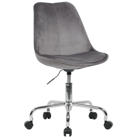 Krzesło Biurowe ARIEL, Ekskluzywny Design, Regulacja Wysokości, Kolor Szary